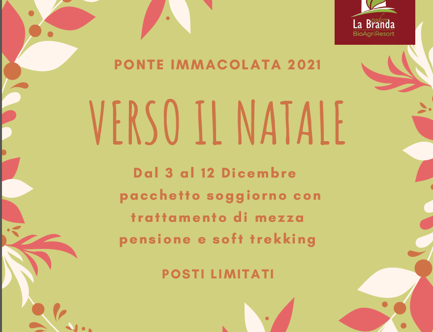 PONTE IMMACOLATA 2021 VERSO IL NATALE